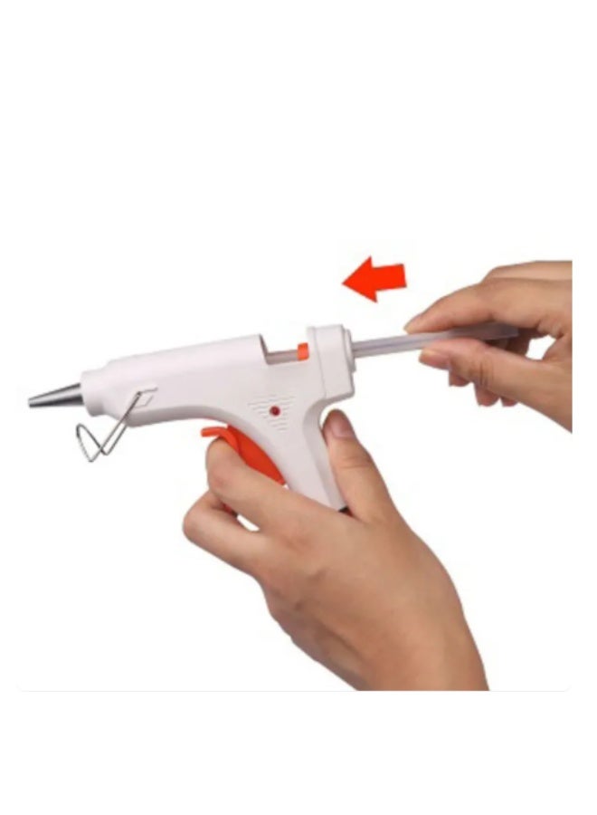 مسدس غراء ساخن بقوة 20 واط، أداة مثالية للأعمال اليدوية، لصق الأقمشة، لصق الحرف اليدوية، مسدس كهربائي (HSL-217) - Image 5